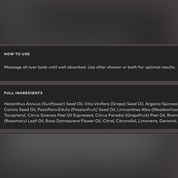 NIB Beautycounter Luminous Hydration Body Oil in Citrus Rosemary 2.7 oz - Picture 3 of 5